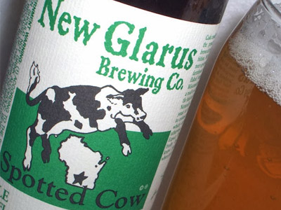 Spotted Cow on Tap